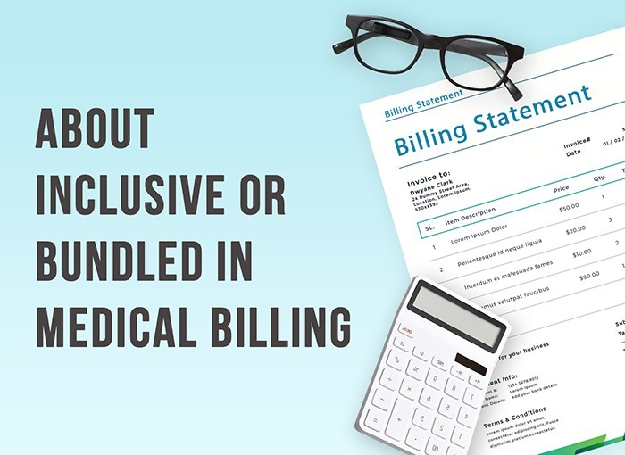 What is bundled in medical billing ?