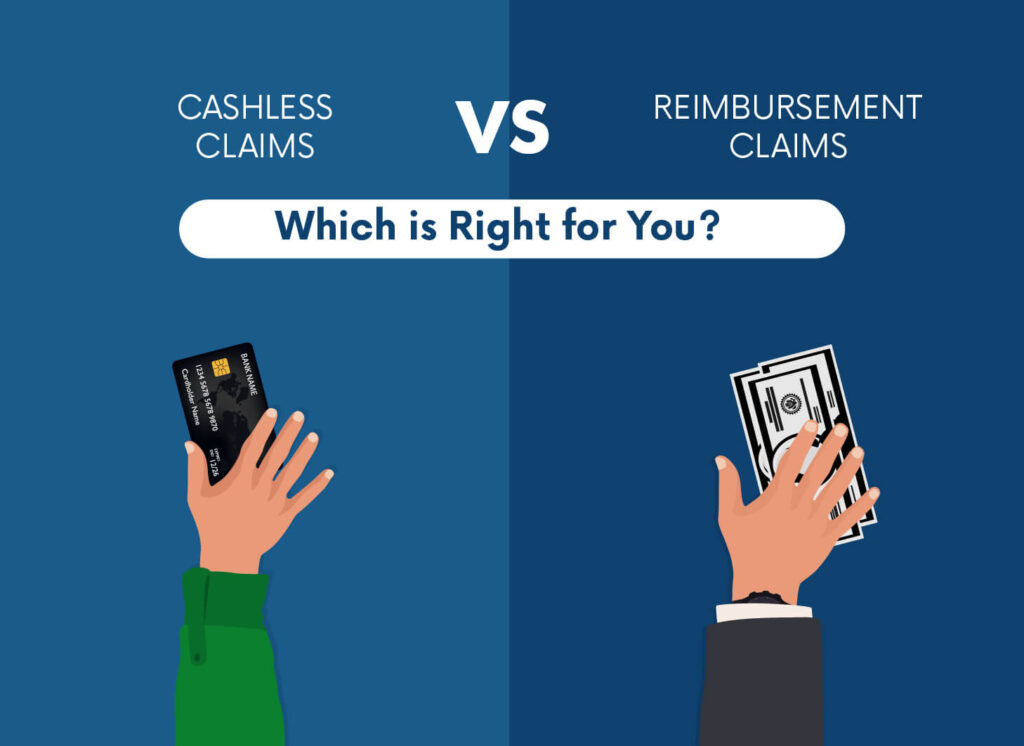 Cashless vs. Reimbursement Claims: Which is Right for You?
