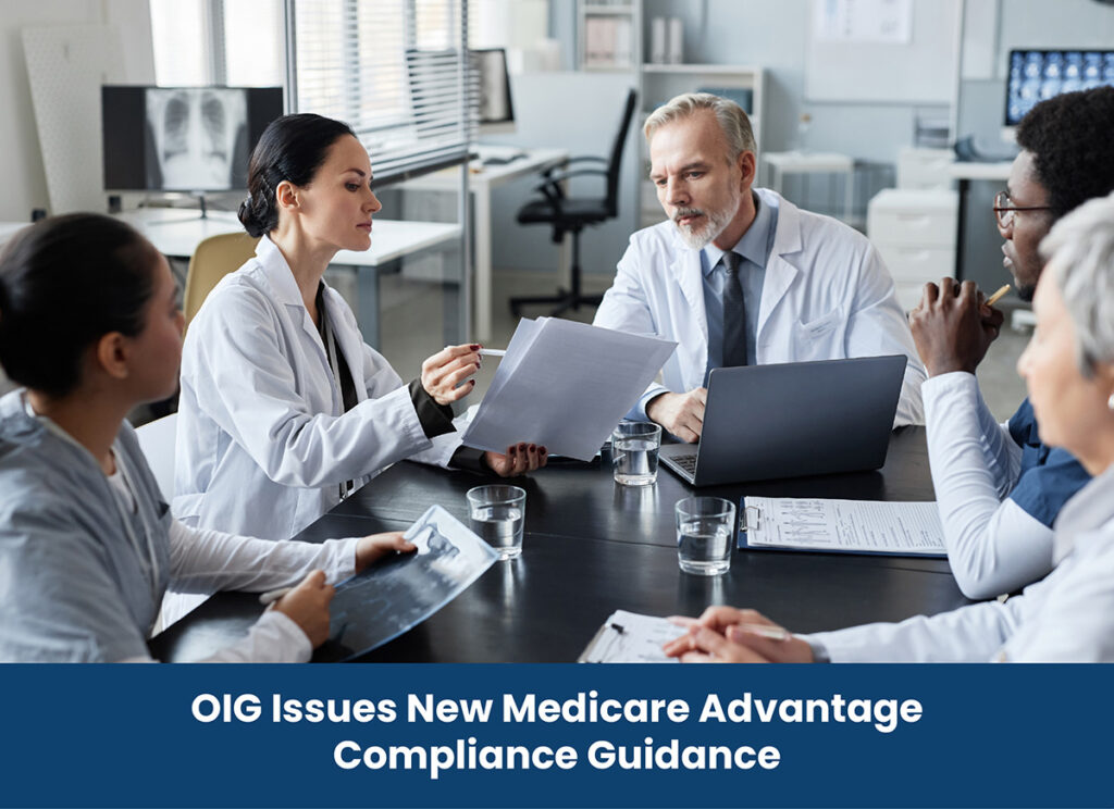 OIG Issues New Medicare Advantage Compliance Guidance